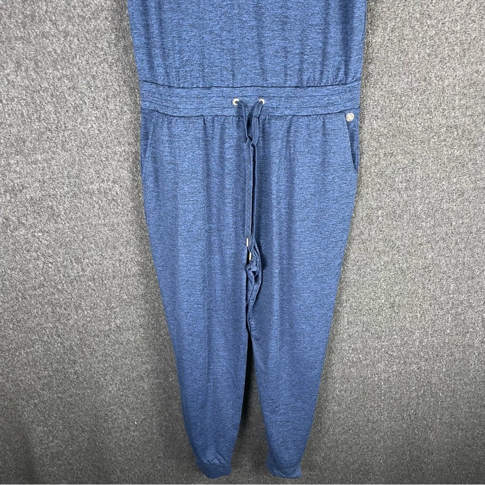 Lilly Pulitzer Women’s Large Sleeveless Maisie Upf 50+ Jumpsuit Heather Blue - Picture 4 of 16